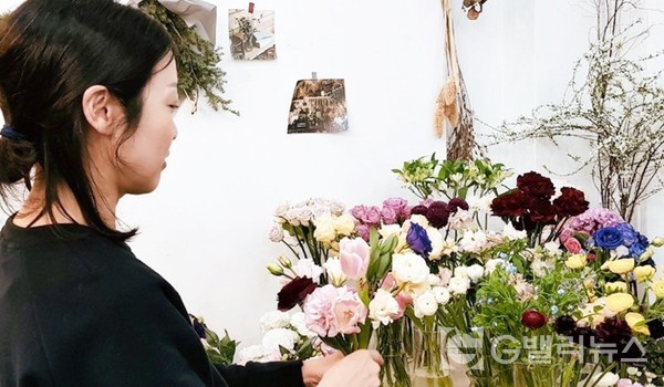 사진 - 해운대 꽃집 플라워아뜰리에 ‘아루’
