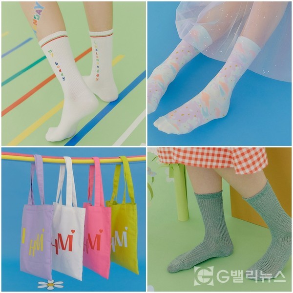 사진 - 서울 마포구 양말 패션트렌드 ‘아이헤이트먼데이’ 제품 모습