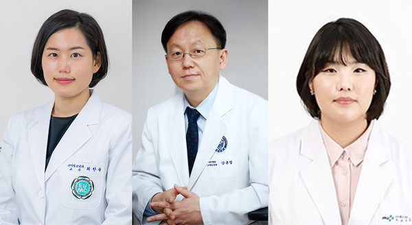 (왼쪽부터)이대서울병원 최한솜 교수, 세브란스병원 강훈철, 고아라 교수