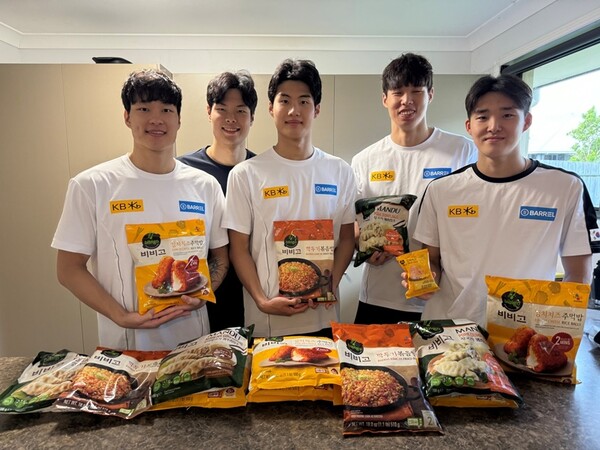 CJ가 파리 올림픽 특별 전지훈련에 제품들을 지원했다. 사진=CJ그룹