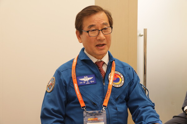 윤석열 캠프에 합류했던 친정권 인사로 낙하산 논란이 있었던 강구영 KAI사장. 사진=연합뉴스