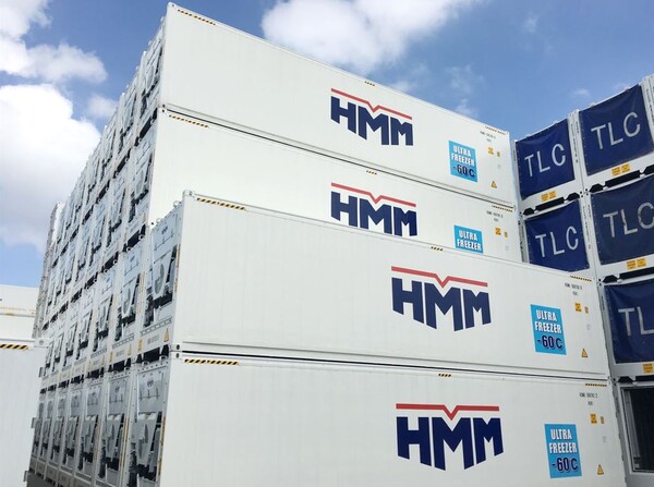 HMM의 초저온 냉동 컨테이너 ‘울트라 프리저’. 사진=HMM