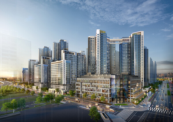 잠실 르엘 투시도. 사진=롯데건설