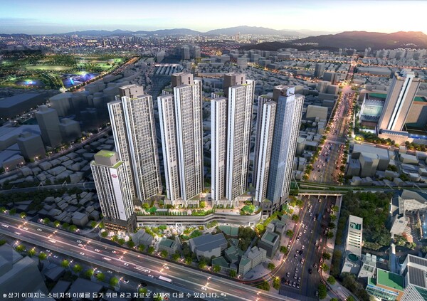 서면 어반센트 데시앙 조감도. 사진=태영건설