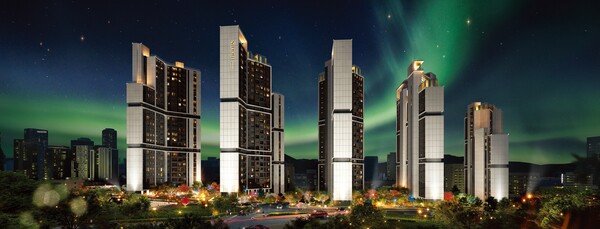 청파1구역 '루이리스 써밋' 투시도. 사진=대우건설