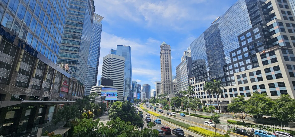 인도네시아 자카르타 시내 전경. 사진=김선재 기자