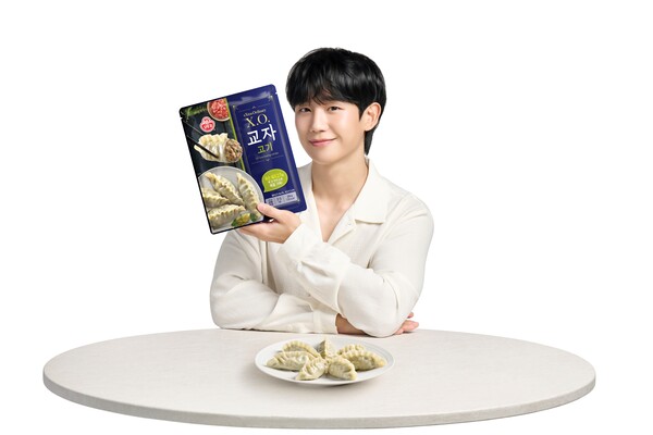 오뚜기 X.O.만두 모델 배우 정해인. 사진=오뚜기