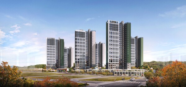 화성 남양뉴타운 우미 린 에듀하이 투시도. 사진=우미건설