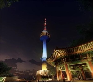 미디어프론트, 남산 'N서울타워 전망대' 미디어아트 선보여 - 뉴스 썸네일 이미지